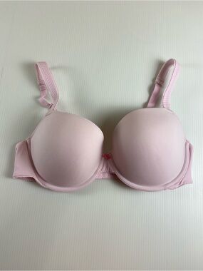 SKIMS Fits Everybody Picot Push Up Bra 40B Cherry Blossom NWT